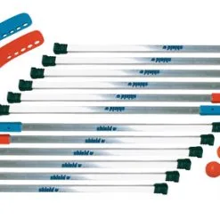 Shield Aluminator Indoor Replacement Floor Hockey Stick, 47 Inches, Red