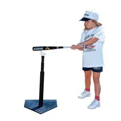 Sportime Adjustable Rubber Batting Tee, 21 To 37-1/2 Inches