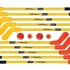 DOM SuperSafe Hockey Set, Includes 10 Sticks, 2 SuperSafe Pucks And 2 Balls, Up To Age 12 -Archery Supplies shop 009277 ecommfullsize