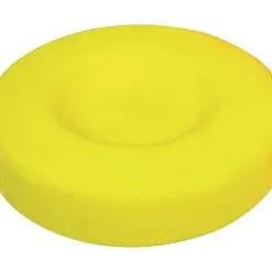 DOM SuperSafe Floor Hockey Puck, Yellow
