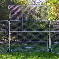 Olympia Baseball Backstop With Overhang Top Panel, 10 X 8 Feet