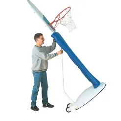 Archery Supplies shop 13 Bison Playtime Standard Elementary Non Marring Wheel, 48 X 36 Inch Backboard, Molded Plastic Backboard, White