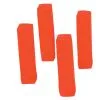 Champion Sports Sportime EndZone Side Line Pylons, Orange, Set Of 4 -Archery Supplies shop 021657 S ecommfullsize