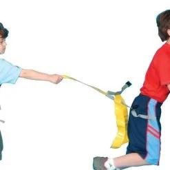 Pull Buoy Pull-Buoy Triple Flagz Medium Football Belts, Set Of 6, Yellow