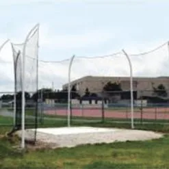 Gill Athletics High School Steel Discus Cage Barrier Net