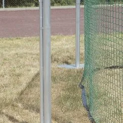 Gill Athletics Pro-Down Discus Cage, Cage With Ground Plates