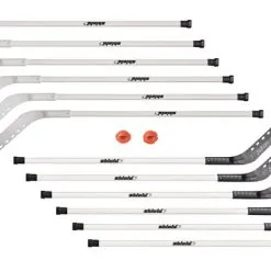 Shield Middle School Outdoor Floor Hockey Set, 42 Inches