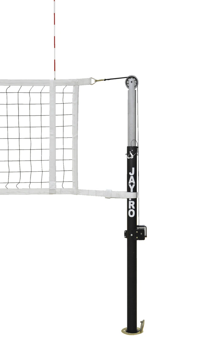 Jaypro Featherlite Aluminum Volleyball System, 16 Height Adjustments, Black 3 Jaypro Featherlite Aluminum Volleyball System, 16 Height Adjustments, Black