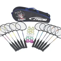 Sportime Complete Sport Badminton Kit, 25 Pieces