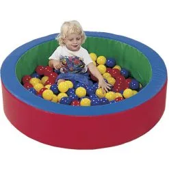 Childrens Factory Children's Factory Soft Mini-Nest Ball Pool, 44 X 44 X 10 Inches, Set Of 175 Balls