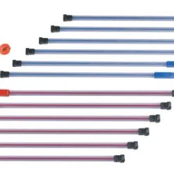 Shield LTG Middle School Outdoor Floor Hockey Stick Set, 42 Inches