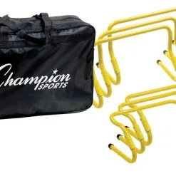 Champion Sports Champion Adjustable Hurdle Kit With Carrying Bag