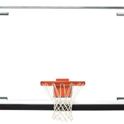Bison Competition Official Tall Unbreakable Basketball Backboard, 72 X 48 Inches, Glass Backboard
