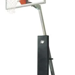 Bison Club Court Portable Basketball System, 48 X 32 Inch Backboard, Acrylic Backboard