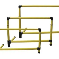 Sportime Adjust-A-Hurdles, 21 To 36 Inches, Set Of 3