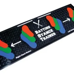 Poly Enterprises Batting Stance Trainer Mat, 17-1/2 X 52-1/2 Inches, Poly Molded Vinyl