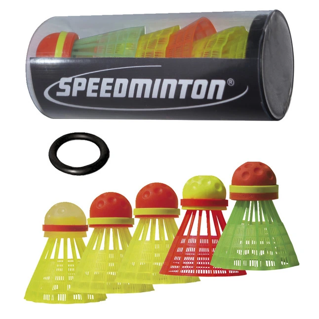 Speedminton Speeder Mixed Tube, Set Of 5 2 Speedminton Speeder Mixed Tube, Set Of 5