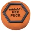 Shield Hex Puck, Orange And Black