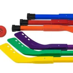 Shield Rainbow Scooter Sticks And Hotballs, 21 Inches, 6-Color Set