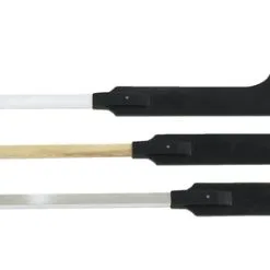 Shield Goalie Hockey Stick, 42 Inches, Polyethylene, Black